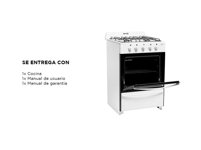 Cocina Escorial Master Classic Gas Natural 56cm - 5