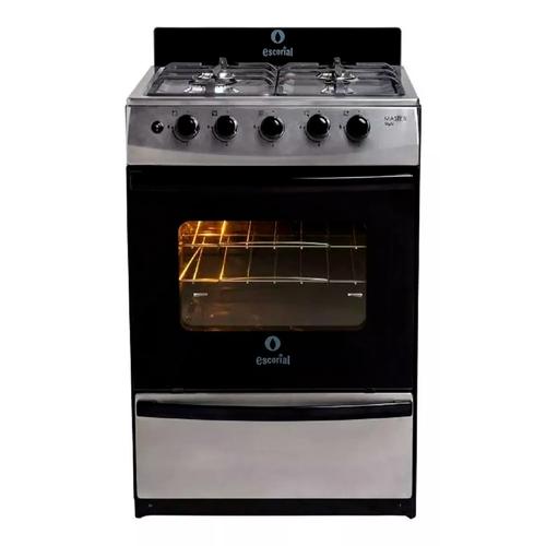 Cocina Escorial Master Style Multigas Acero Inox 51cm - 0