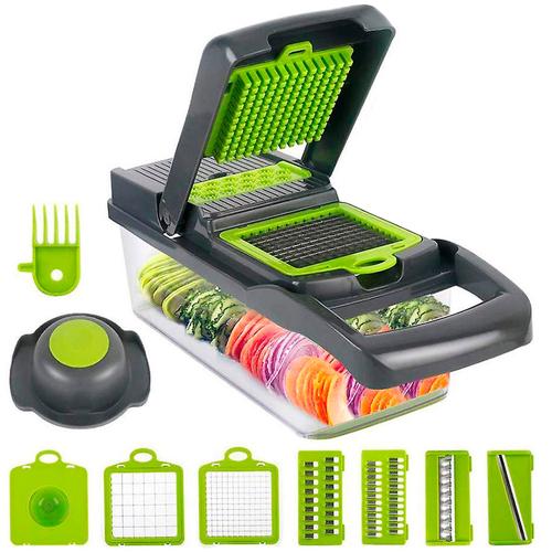 Cortadora de Verduras Multifuncional Gadnic C5C Rebanador Rallador Triturador - 0