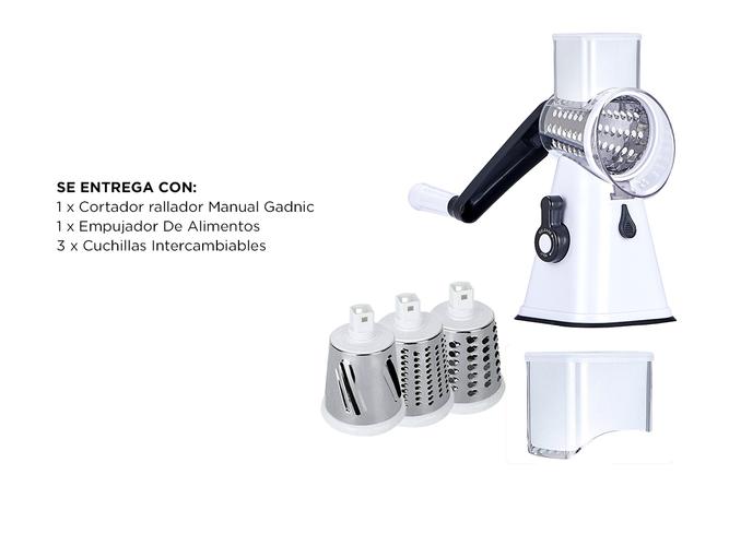 Cortador Rallador Espiral Manual Gadnic  - 6