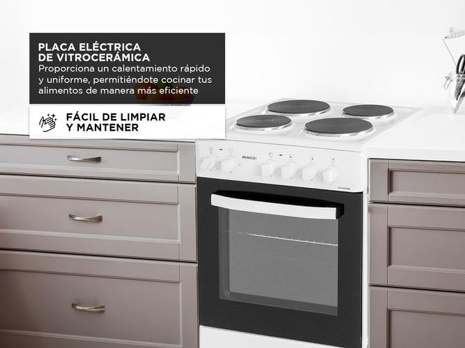 Cocina Eléctrica Hotplate Philco 60cm Blanca - 3