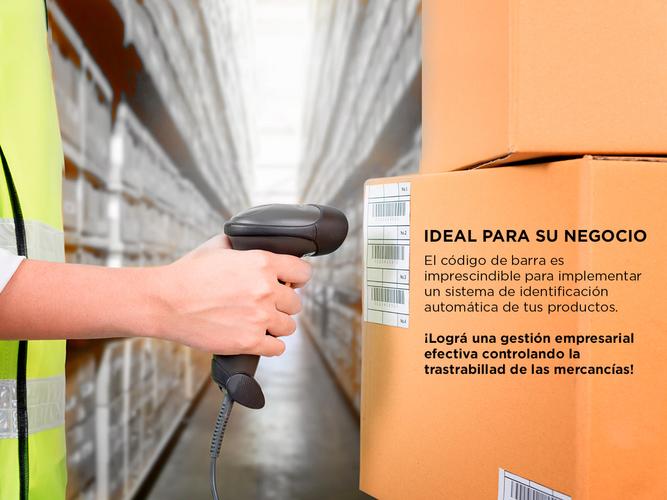 Lector Codigo De Barra Gadnic Etiquetas  Soporte  - 2
