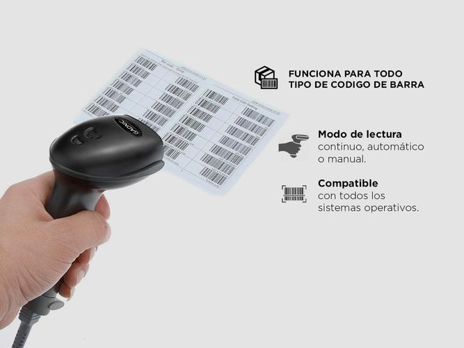 Lector Codigo De Barra Gadnic Etiquetas  Soporte  - 3