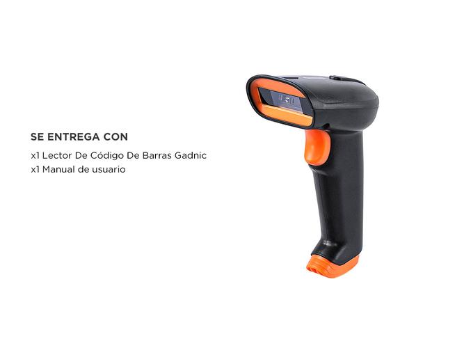 Lector De Codigo De Barras Gadnic SC6-01 Scanner 1D  - 6