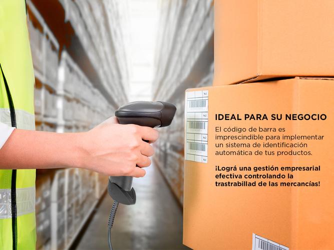 Lector de código de Barras Inalámbrico 1D  - 2