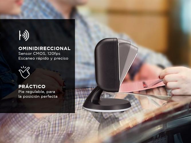 Lector de Código de Barras EasyScan Gadnic Omnidireccional 2D USB - 3