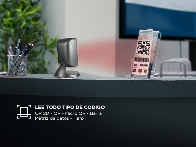 Lector de Código de Barras EasyScan Gadnic Omnidireccional 2D USB - 4
