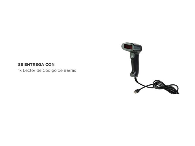 Lector de Código De Barras Gadnic Bar12 Láser Usb - 5
