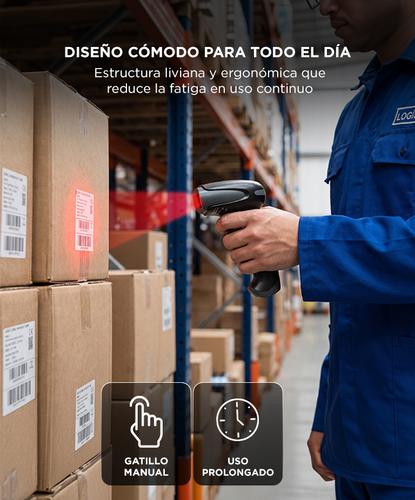 Lector de Código De Barras Gadnic Bar12 Láser Usb - 4