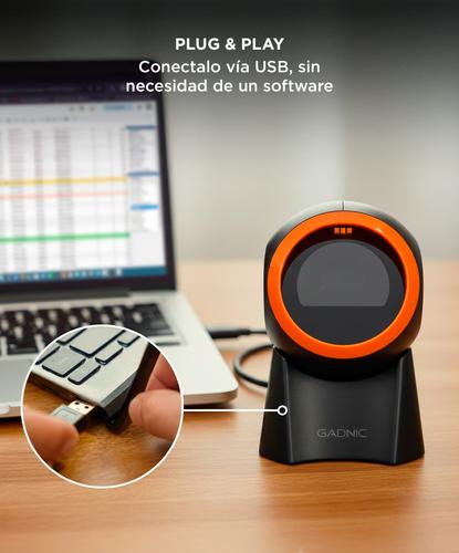 Lector De Código De Barras Gadnic BAR13 Escaneo Automático - 4