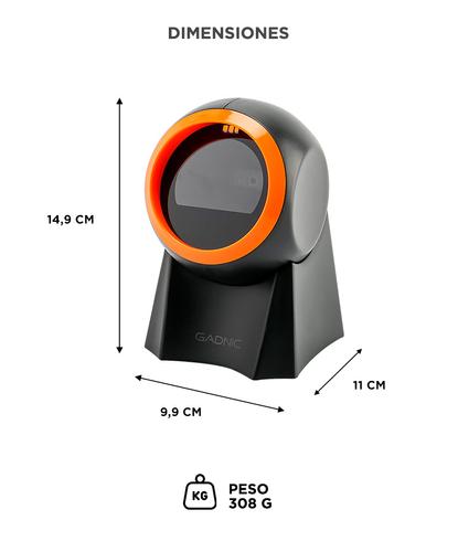 Lector De Código De Barras Gadnic BAR13 Escaneo Automático - 5