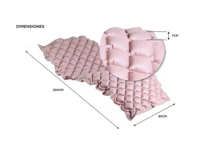 Colchón antiescaras Maverick con motor completo hasta 135 Kg - 4