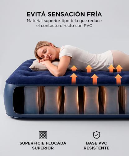 Colchón Inflable Southport By Gadnic 2 Plazas Camping 137x191 - 2