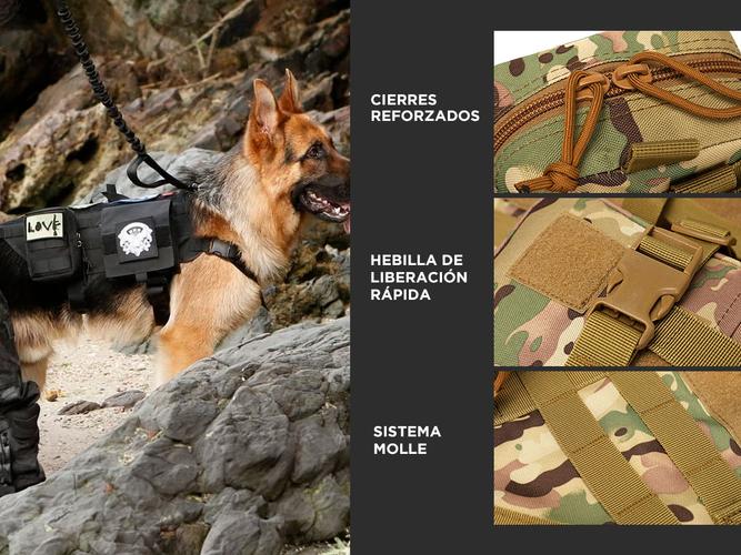 Chaleco Táctico Gadnic Para Perros - 3