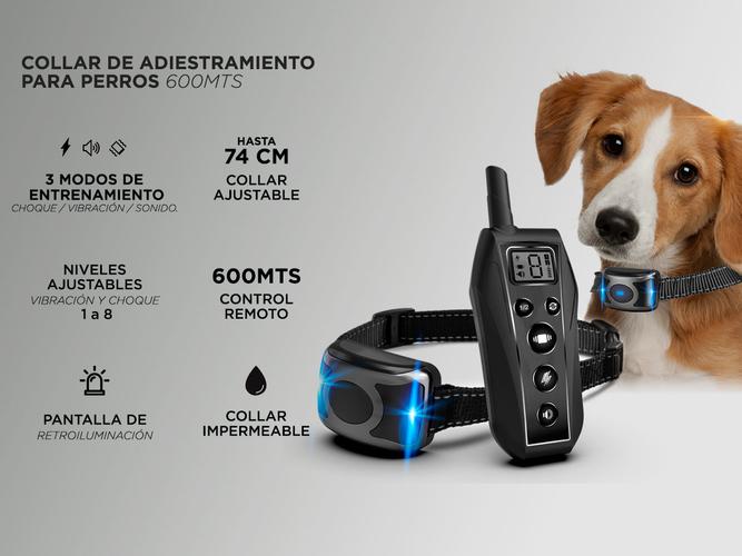 Collar Anti Ladridos Perro Recargable 600 Metros - 1
