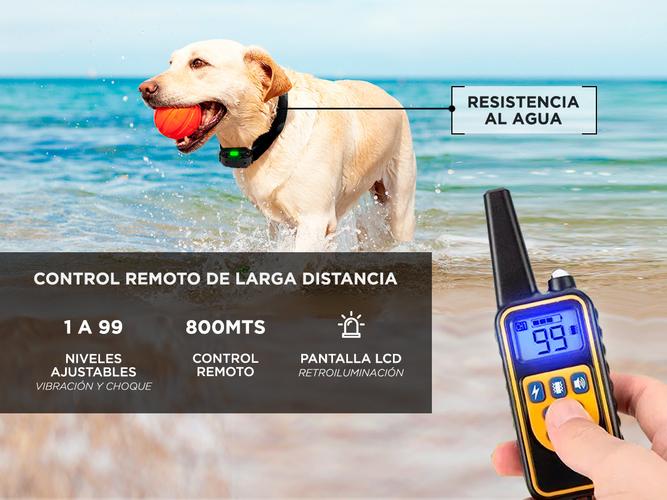 x3 Collar de Entrenamiento de Perros Gadnic C8TR Eléctrico Medidor Remoto - 2