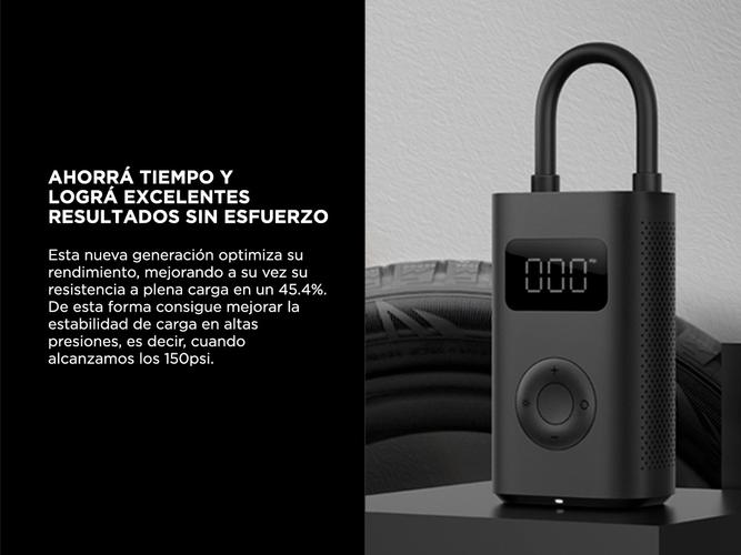 MiniCompresor Inflador Electrico Xiaomi Portatil Mi Air Pump 1S - 2