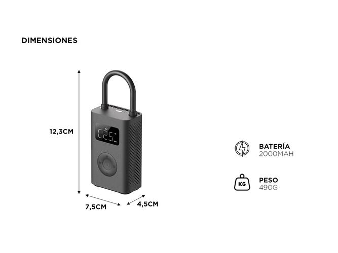 Compresor de Aire Eléctrico Portátil Xiaomi Air Compressor 2 - 4