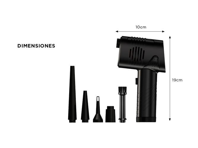 Plumero de Aire Comprimido Gadnic Eléctrico 35000 rpm - 5