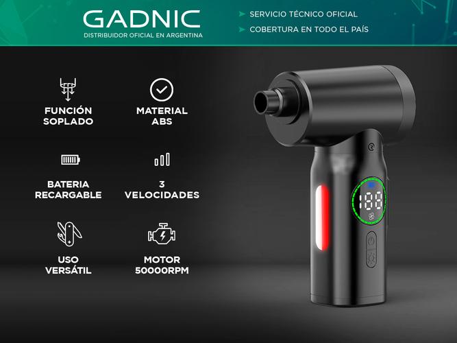 Plumero de Aire Comprimido Gadnic Recargable - 1
