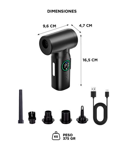 Plumero de Aire Comprimido Gadnic Recargable - 6