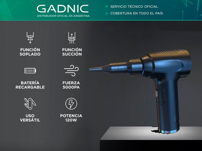 Kit Limpieza para Pc Inalámbrico Gadnic Plumero y Soplador - 1