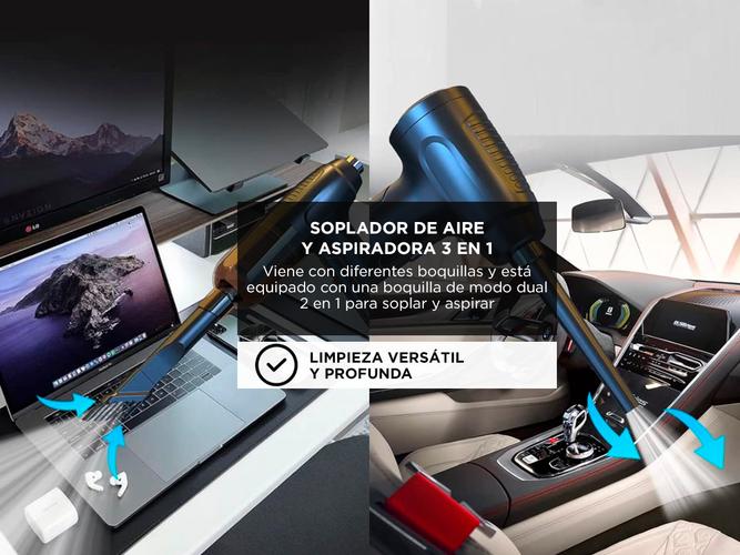 Kit Limpieza para Pc Inalámbrico Gadnic Plumero y Soplador - 2