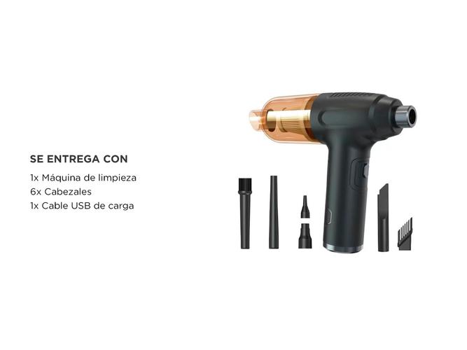 Kit Limpieza para Pc Inalámbrico Gadnic Plumero y Soplador - 4