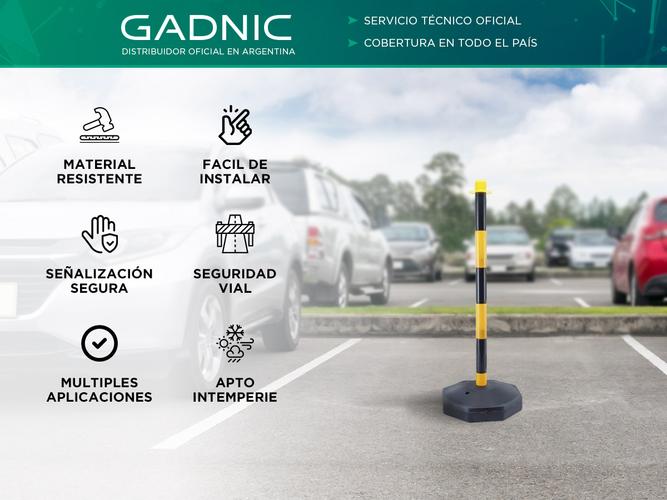  Poste Demarcatorio Gadnic Columna Vial 85cm  - 1