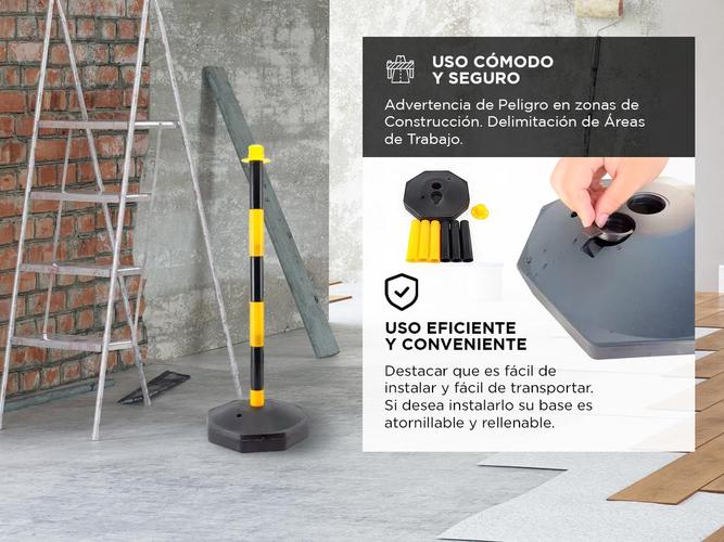  Poste Demarcatorio Gadnic Columna Vial 85cm  - 2