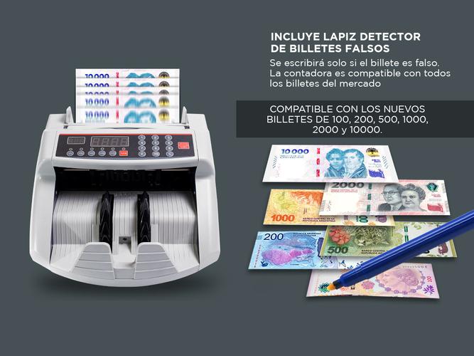 Contadora de Dinero Profesional Gadnic Homologada Outlet  - 4