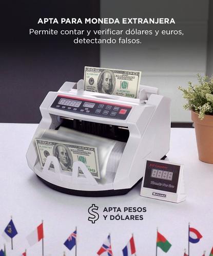 Contadora De Billetes Gadnic MC-01 Profesional 1000 BillMin Homologada Detecta Falsos - 2