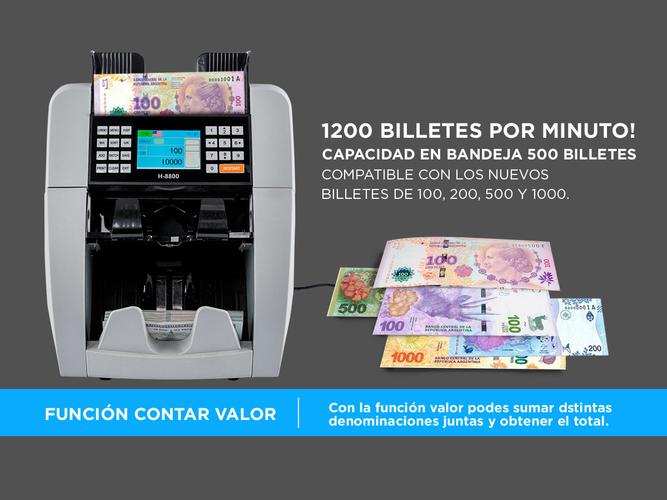 Contadora de Billetes Profesional Gadnic Multi Moneda Usado - 2