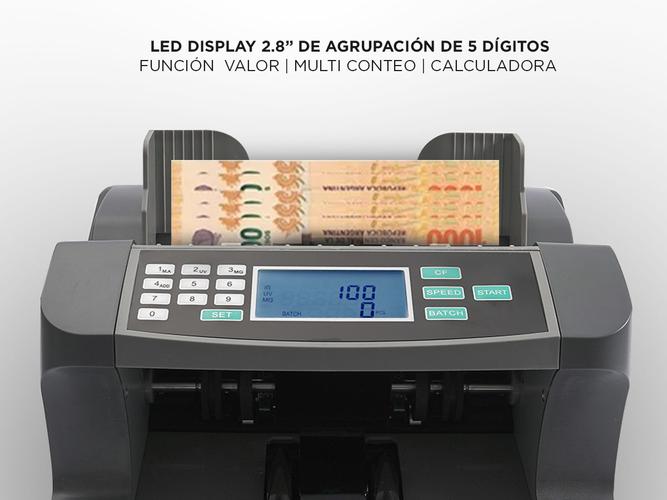 Contadora De Billetes Gadnic Detector Falsos LOTE - 4