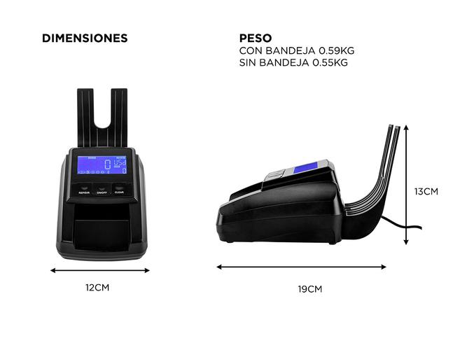 Detector De Billetes Falsos en 4 Orientaciones Dolares  - 5