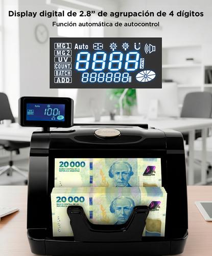Contadora De Billetes Gadnic Detector Falsos Display Led - 3
