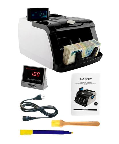 Contadora De Billetes Gadnic Detector Falsos Display Led - 6