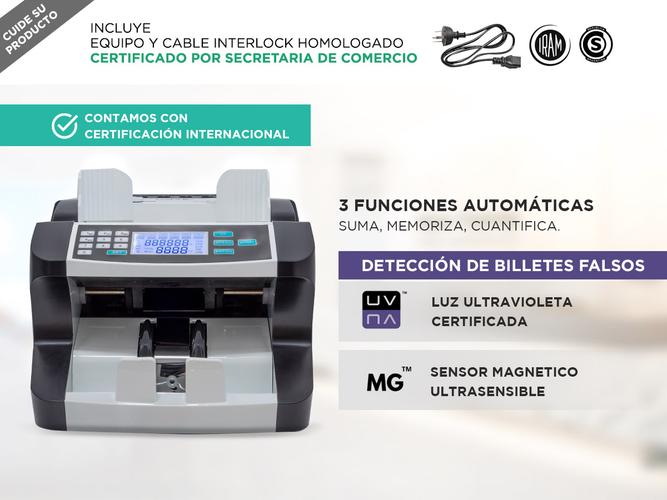 Contador De Billetes Gadnic MC-31 Profesional 1500 Billetes X Min Usado - 3