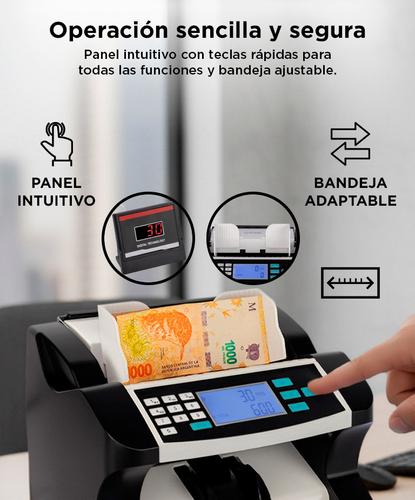 Contador De Billetes Gadnic MC-31 Profesional 1500 Billetes X Min Outlet - 4