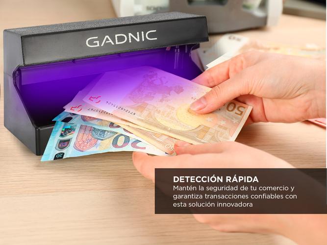 Detector de Billetes Falsos Gadnic Money35 Detección Ultravioleta Usado - 2