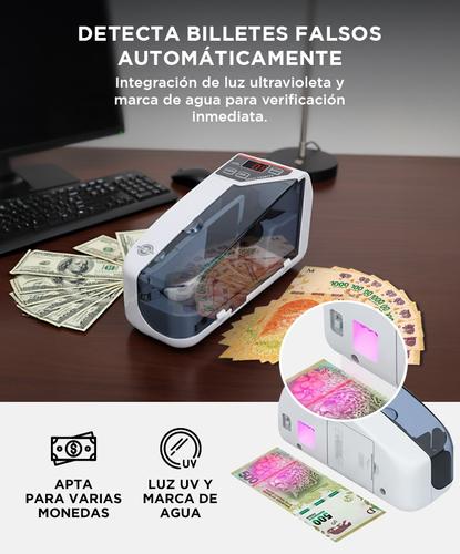 Contadora de Billetes Gadnic Portátil Detecta Billetes Falsos Usado - 2