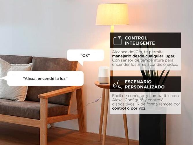 Control Remoto Infrarrojos Gadnic Inteligente Wi-Fi Alexa Google Home Tuya - 3