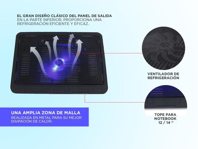 Cooler Notebook GADNIC Base Refrigerante USB 14 Usado - 4
