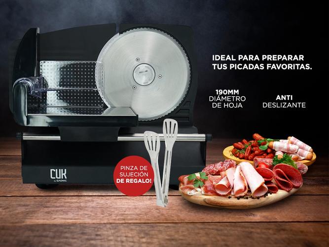 Cortadora de Fiambre Gadnic Slice Pro Cuchilla Reforzada 190mm 120w - 3