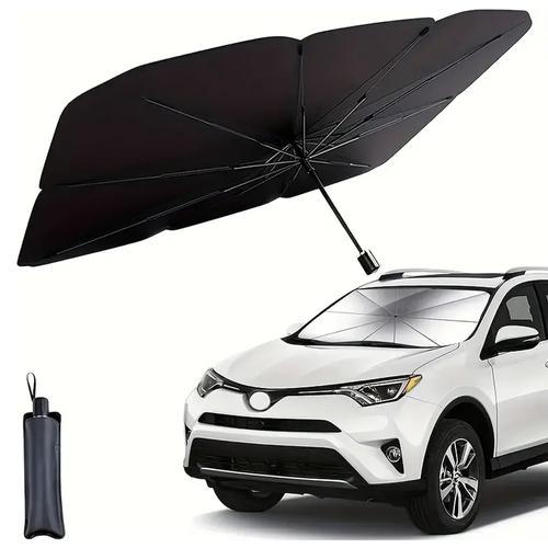 Parasol Tipo Paraguas Gadnic Protección Rayos UV Auto Camioneta SUV 78X140cm - 0