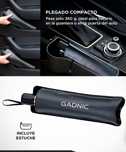 Parasol Tipo Paraguas Gadnic Cobertura Rayos Ultravioleta 78x140 cm Autos Camionetas SUV  - 4