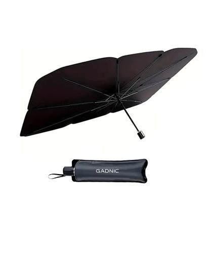 Parasol Tipo Paraguas Gadnic Cobertura Rayos Ultravioleta 78x140 cm Autos Camionetas SUV  - 6
