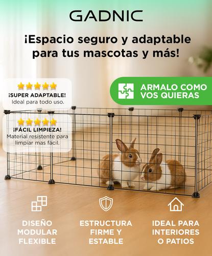 Corral Jaula Gadnic Pequeñas Mascotas - 1