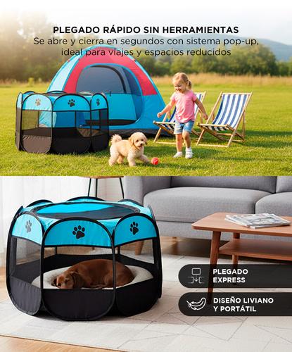 Corral Plegable Para Mascotas Gadnic Portátil Corralito  - 2