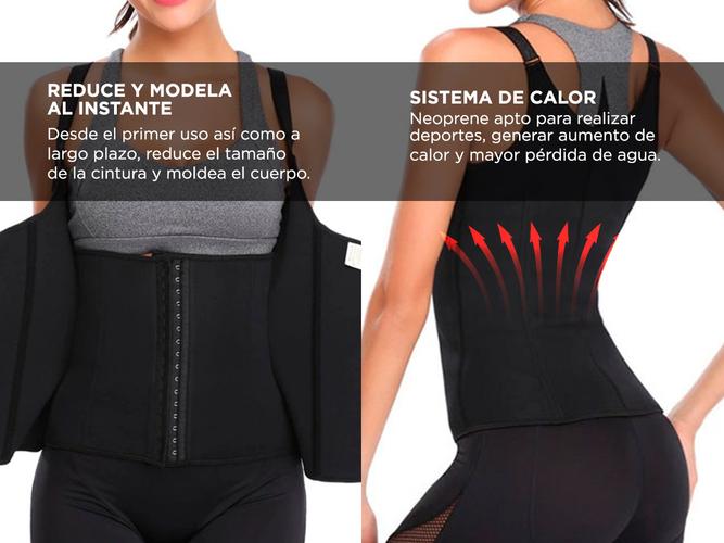 Faja Modelador Gadnic Corset de Neoprend Reductor Térmico  - 2